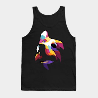 Dog Pop Art Tank Top